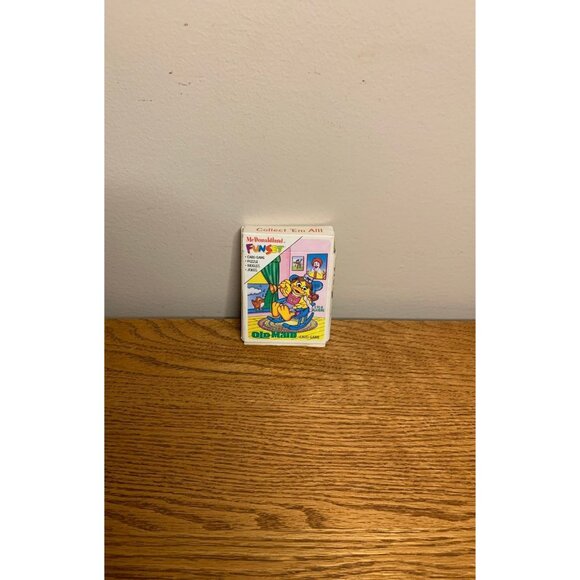 Mcdonaldland fun set old maid game 1992 mcdonalds grimace cards hamburgler - Picture 1 of 1